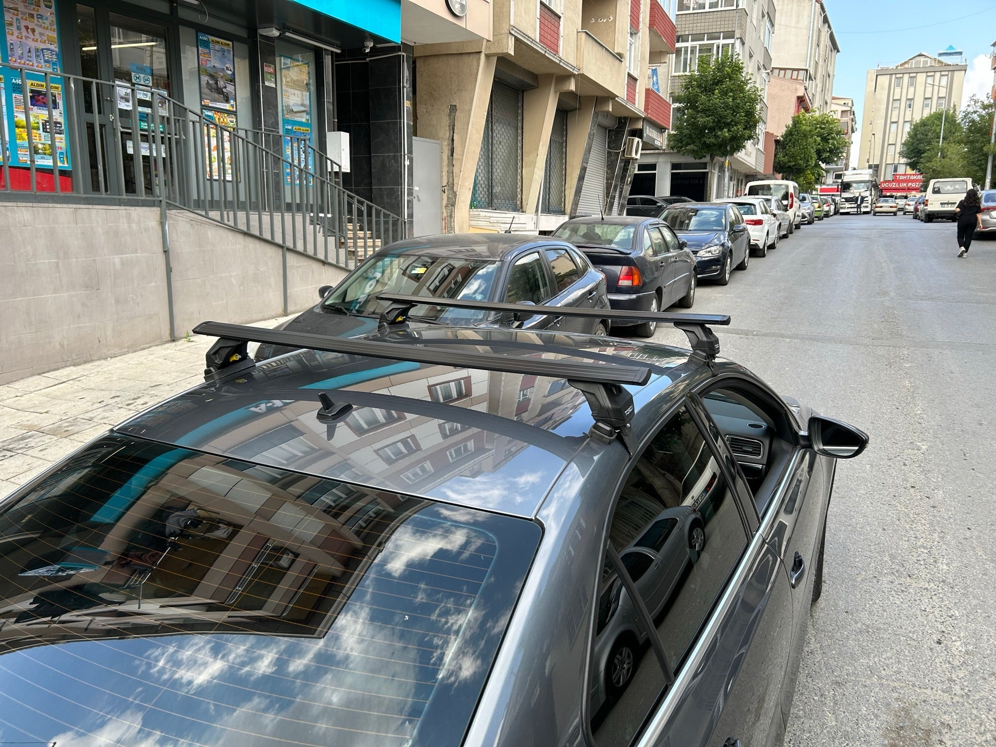 For Volkswagen Jetta Roof Rack Cross Bar Normal Roof Alu 2005-2011 Silver For Volkswagen Jetta Roof Rack Cross Bar Normal Roof Alu 2005-2011 Silver